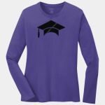 Ladies Long Sleeve Core Cotton Tee Thumbnail
