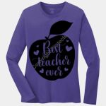 Ladies Long Sleeve Core Cotton Tee Thumbnail