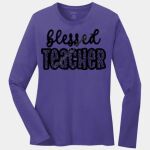 Ladies Long Sleeve Core Cotton Tee Thumbnail