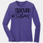 Ladies Long Sleeve Core Cotton Tee Thumbnail