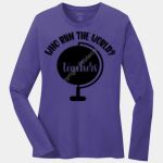 Ladies Long Sleeve Core Cotton Tee Thumbnail