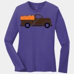 Ladies Long Sleeve Core Cotton Tee Thumbnail