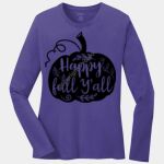 Ladies Long Sleeve Core Cotton Tee Thumbnail