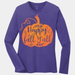 Ladies Long Sleeve Core Cotton Tee Thumbnail