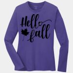 Ladies Long Sleeve Core Cotton Tee Thumbnail