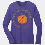 Ladies Long Sleeve Core Cotton Tee Thumbnail