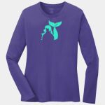 Ladies Long Sleeve Core Cotton Tee Thumbnail