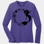 Ladies Long Sleeve Core Cotton Tee Thumbnail