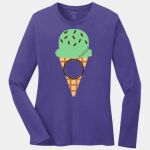 Ladies Long Sleeve Core Cotton Tee Thumbnail