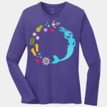 Ladies Long Sleeve Core Cotton Tee Thumbnail
