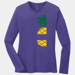 Ladies Long Sleeve Core Cotton Tee Thumbnail