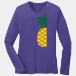 Ladies Long Sleeve Core Cotton Tee Thumbnail