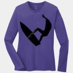 Ladies Long Sleeve Core Cotton Tee Thumbnail