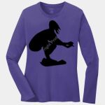 Ladies Long Sleeve Core Cotton Tee Thumbnail