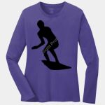 Ladies Long Sleeve Core Cotton Tee Thumbnail