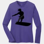 Ladies Long Sleeve Core Cotton Tee Thumbnail