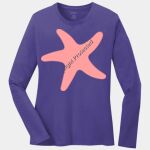 Ladies Long Sleeve Core Cotton Tee Thumbnail
