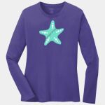 Ladies Long Sleeve Core Cotton Tee Thumbnail