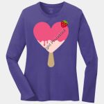 Ladies Long Sleeve Core Cotton Tee Thumbnail