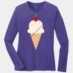 Ladies Long Sleeve Core Cotton Tee Thumbnail