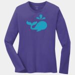 Ladies Long Sleeve Core Cotton Tee Thumbnail