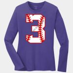 Ladies Long Sleeve Core Cotton Tee Thumbnail