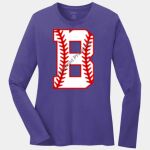 Ladies Long Sleeve Core Cotton Tee Thumbnail