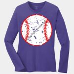 Ladies Long Sleeve Core Cotton Tee Thumbnail