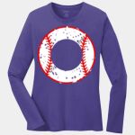 Ladies Long Sleeve Core Cotton Tee Thumbnail