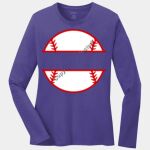 Ladies Long Sleeve Core Cotton Tee Thumbnail
