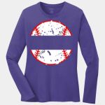 Ladies Long Sleeve Core Cotton Tee Thumbnail