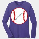 Ladies Long Sleeve Core Cotton Tee Thumbnail
