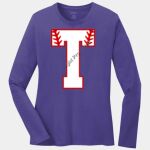 Ladies Long Sleeve Core Cotton Tee Thumbnail