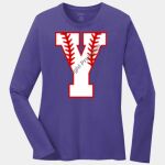 Ladies Long Sleeve Core Cotton Tee Thumbnail