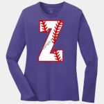 Ladies Long Sleeve Core Cotton Tee Thumbnail