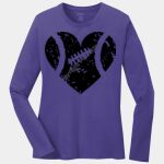 Ladies Long Sleeve Core Cotton Tee Thumbnail