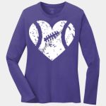 Ladies Long Sleeve Core Cotton Tee Thumbnail