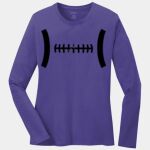 Ladies Long Sleeve Core Cotton Tee Thumbnail