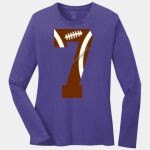 Ladies Long Sleeve Core Cotton Tee Thumbnail