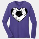Ladies Long Sleeve Core Cotton Tee Thumbnail