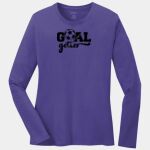 Ladies Long Sleeve Core Cotton Tee Thumbnail