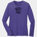 Ladies Long Sleeve Core Cotton Tee Thumbnail
