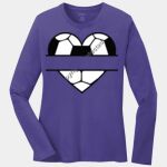 Ladies Long Sleeve Core Cotton Tee Thumbnail