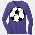Ladies Long Sleeve Core Cotton Tee Thumbnail