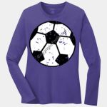 Ladies Long Sleeve Core Cotton Tee Thumbnail