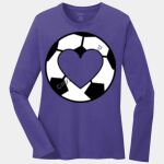 Ladies Long Sleeve Core Cotton Tee Thumbnail