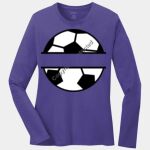 Ladies Long Sleeve Core Cotton Tee Thumbnail