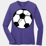 Ladies Long Sleeve Core Cotton Tee Thumbnail