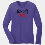 Ladies Long Sleeve Core Cotton Tee Thumbnail