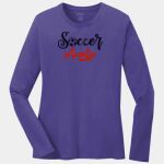 Ladies Long Sleeve Core Cotton Tee Thumbnail